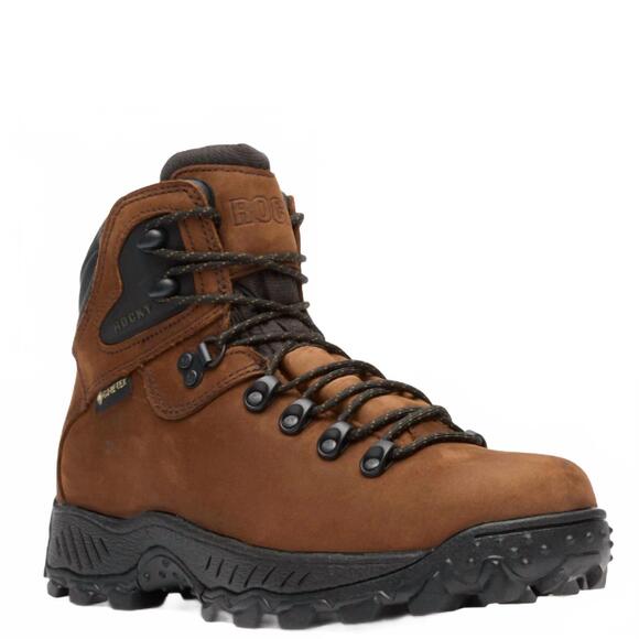 NEW ROCKY men\'s ridgetop gore-tex waterproof hiker boot 5212 in brown main image 5